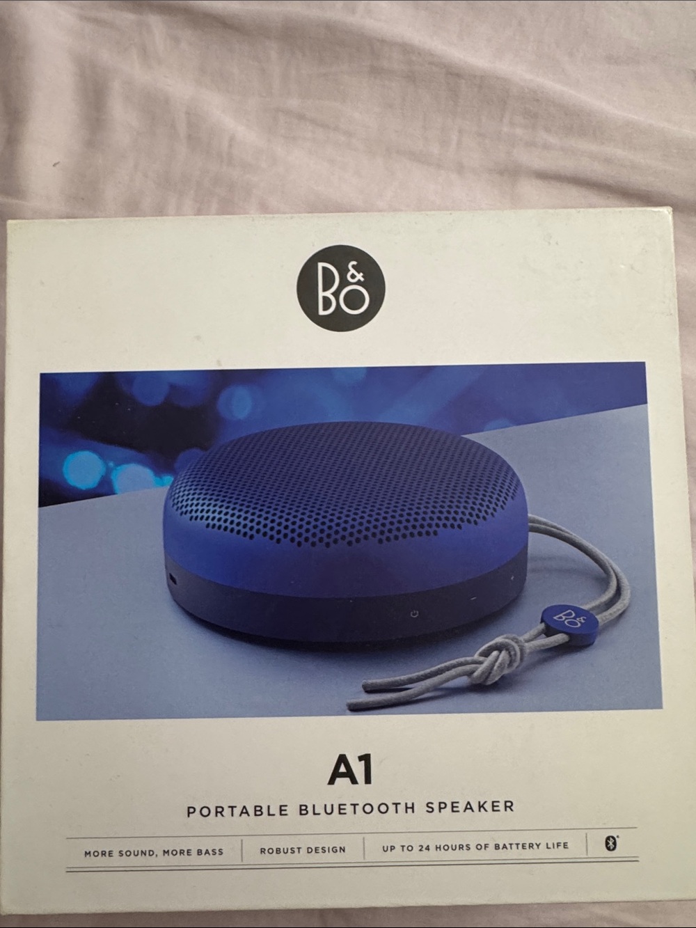 Beoplay A1 Portable Bluetooth Speaker — Blue